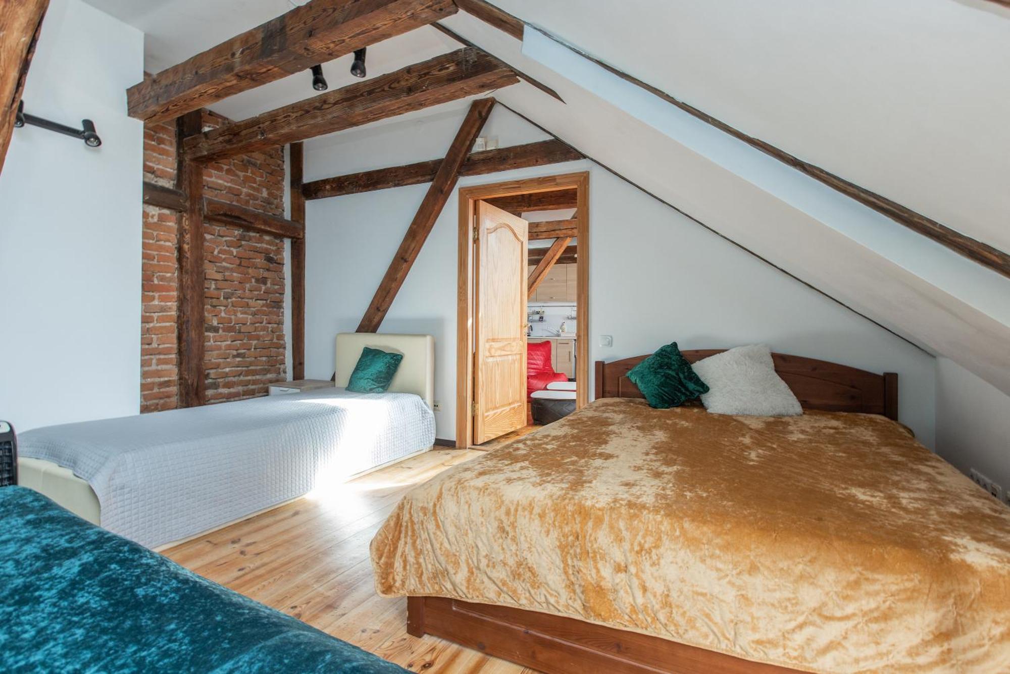 Apartmán Mansard In Old Town Riga Exteriér fotografie