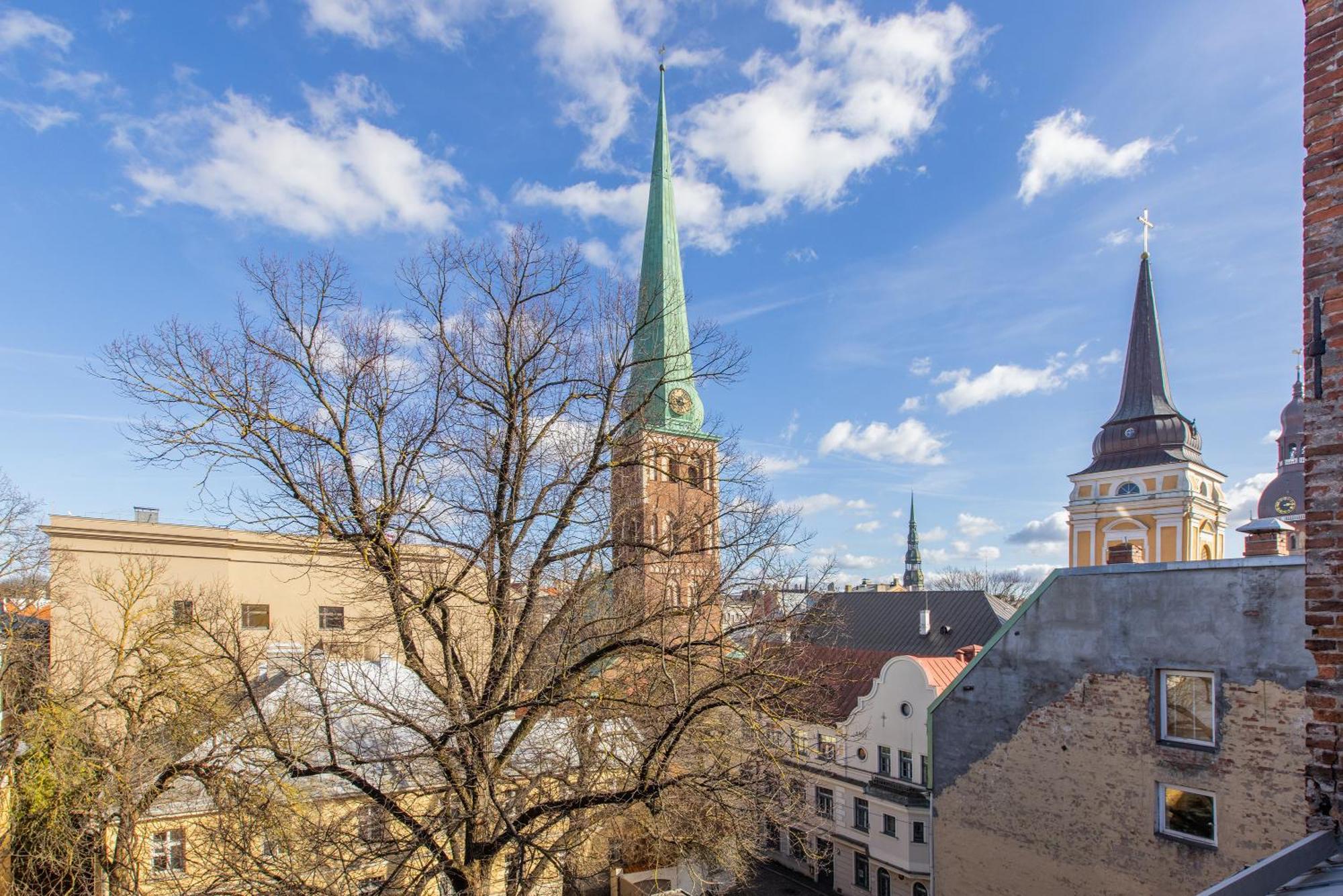 Apartmán Mansard In Old Town Riga Exteriér fotografie