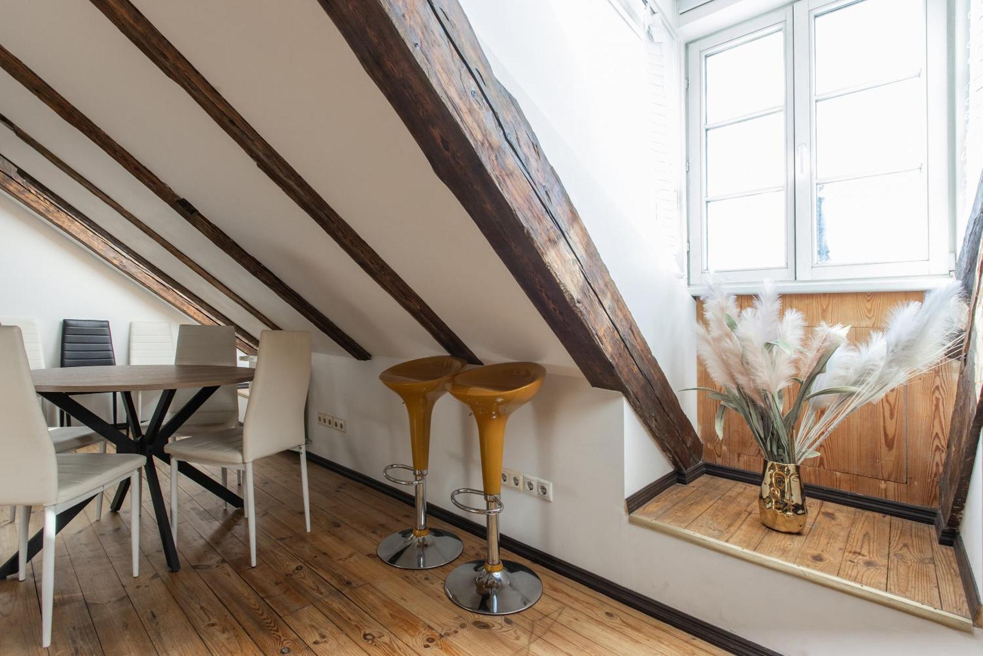 Apartmán Mansard In Old Town Riga Exteriér fotografie